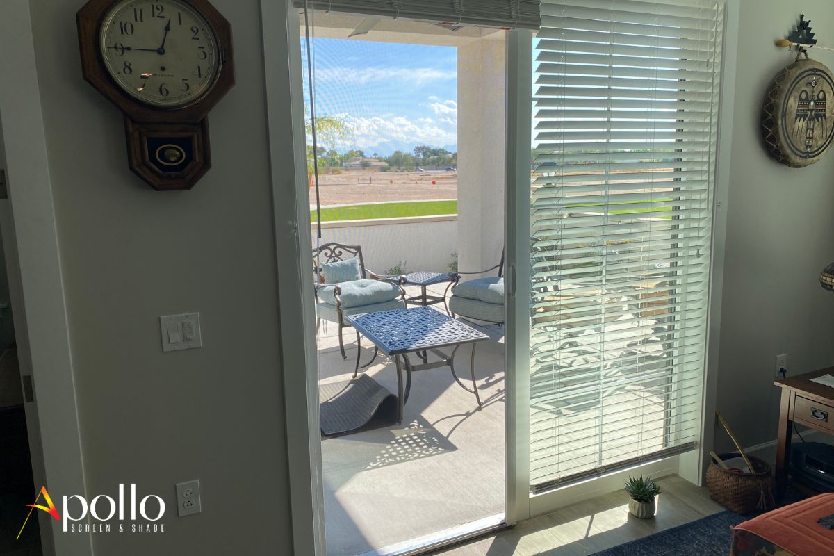 Balcony Invisible Screen Door-   Litchfield Park, Phoenix.jpg